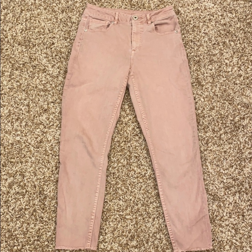 Maurices High-rise Jeans Light pink
